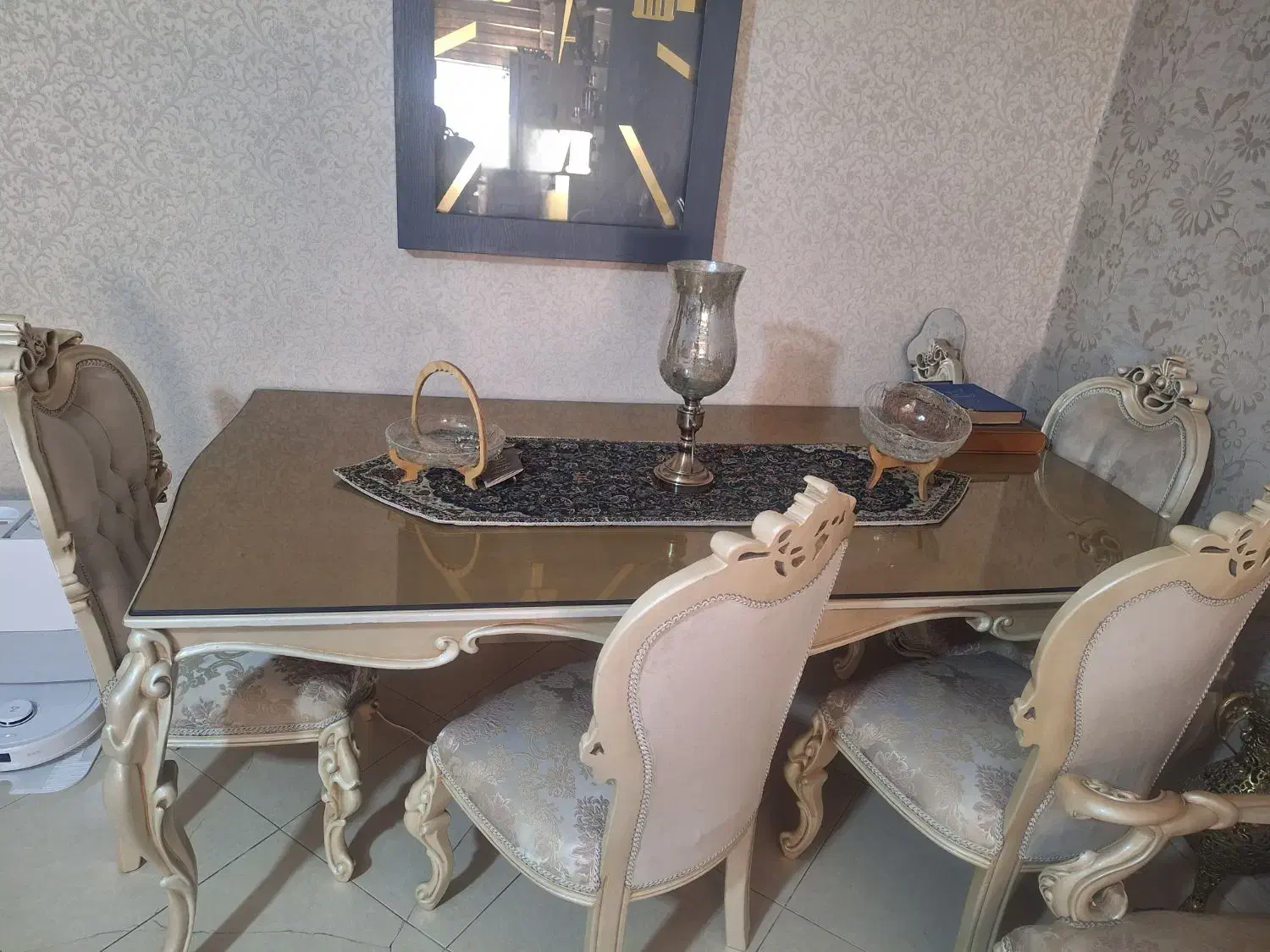 میز نهار خوری ۴نفره|میز و صندلی غذاخوری|اسلام‌شهر, مظفریه|دیوار