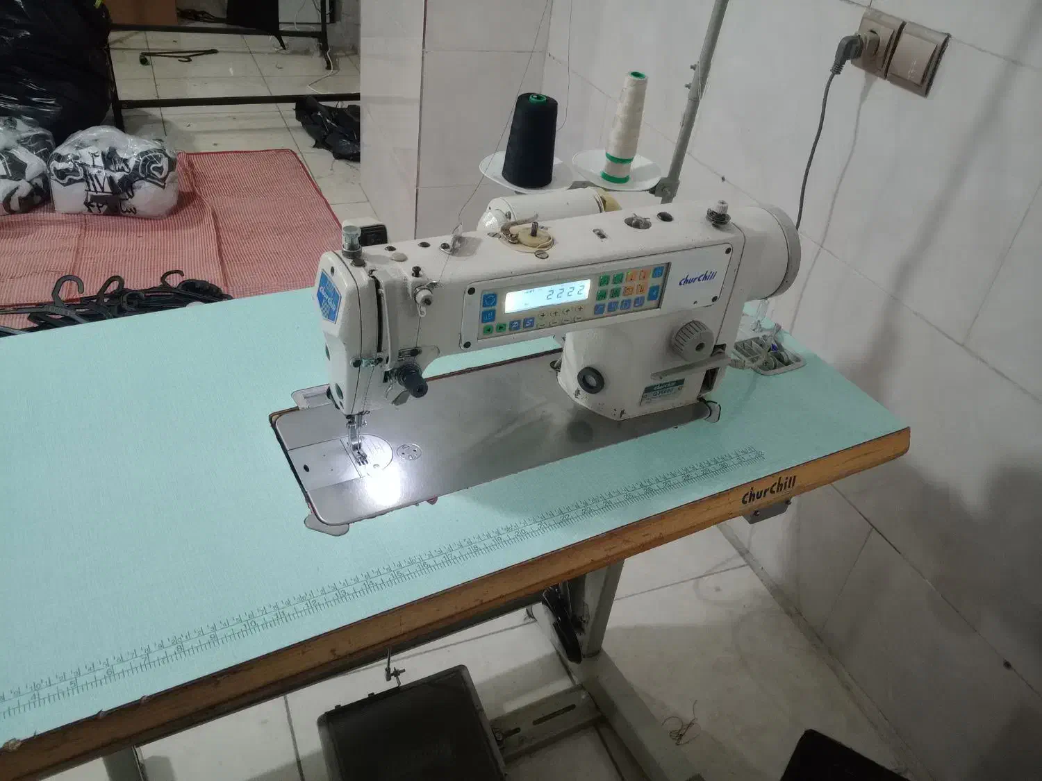 چرخ راسته دوز فول کامپیوتری|چرخ خیاطی و ریسندگی|کهریزک, |دیوار