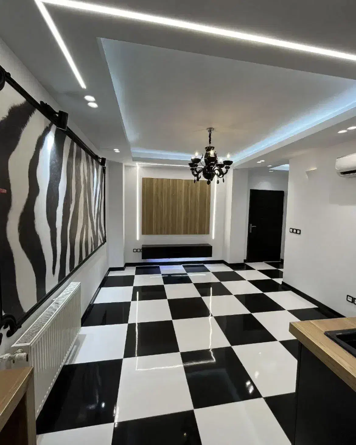 ۴۵متری نقلی فول دیزاین فول امکانات سند تک برگ|فروش آپارتمان|تهران, شهر زیبا|دیوار