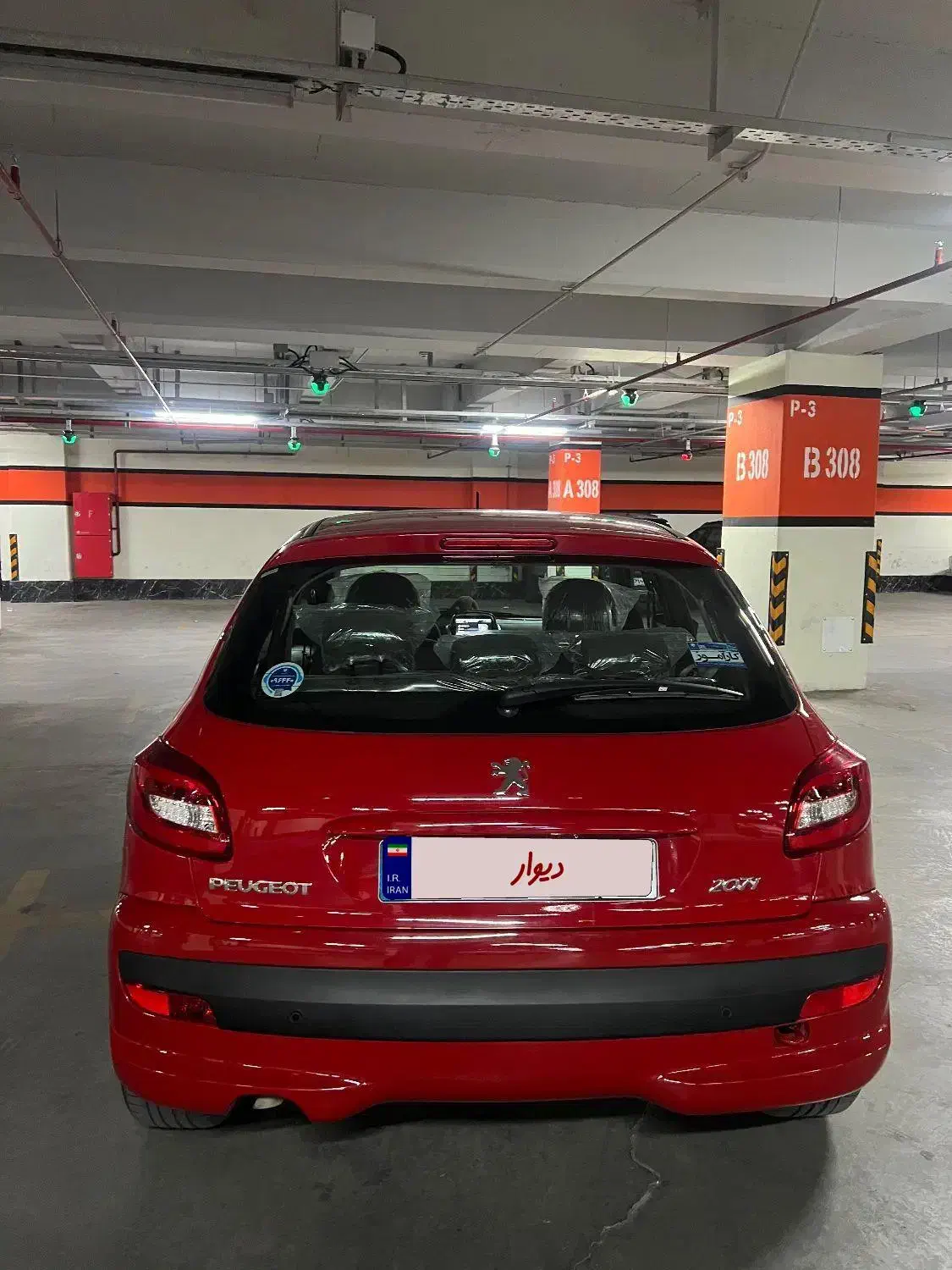 207موتور TU5 سقف فلز مدل ۱۴۰۲|خودرو سواری و وانت|کرمان, |دیوار