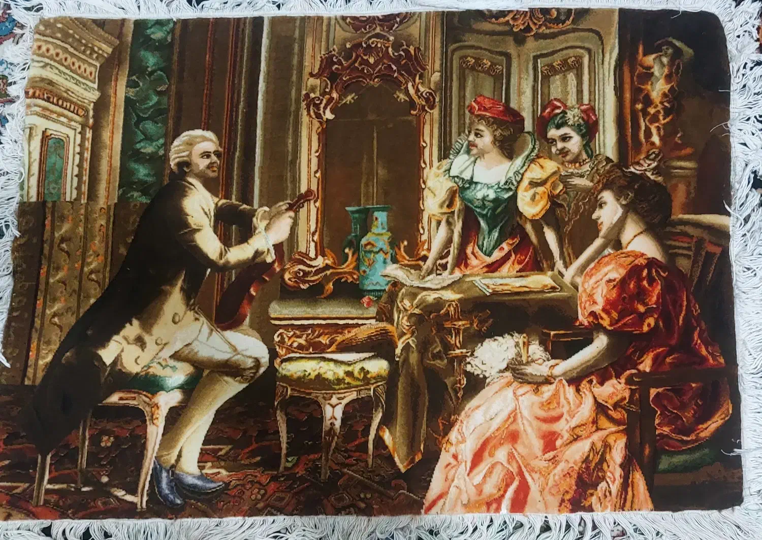 تابلو فرش دستبافت|تابلو فرش|قزوین, |دیوار