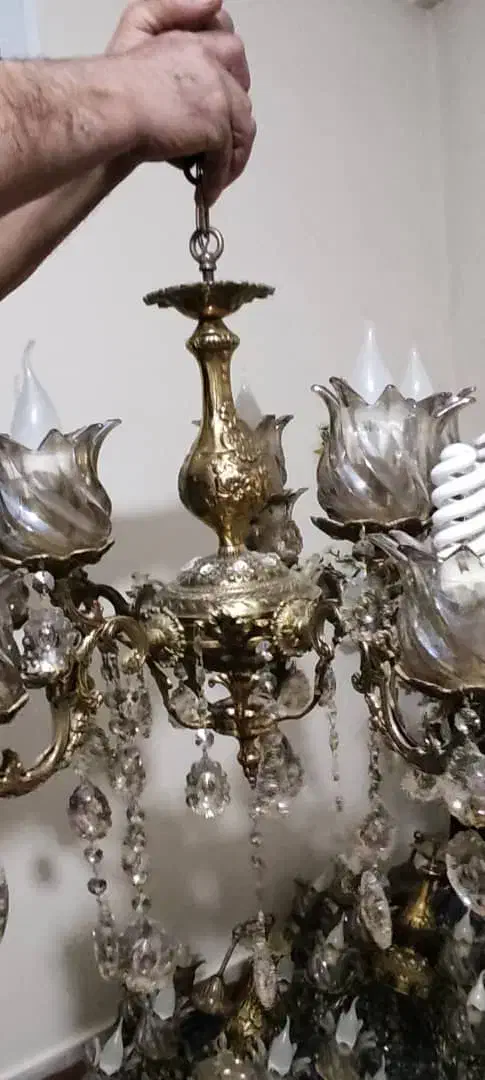 لوستر برنز|لوستر و چراغ آویز|کرج, شهرک ظفر|دیوار