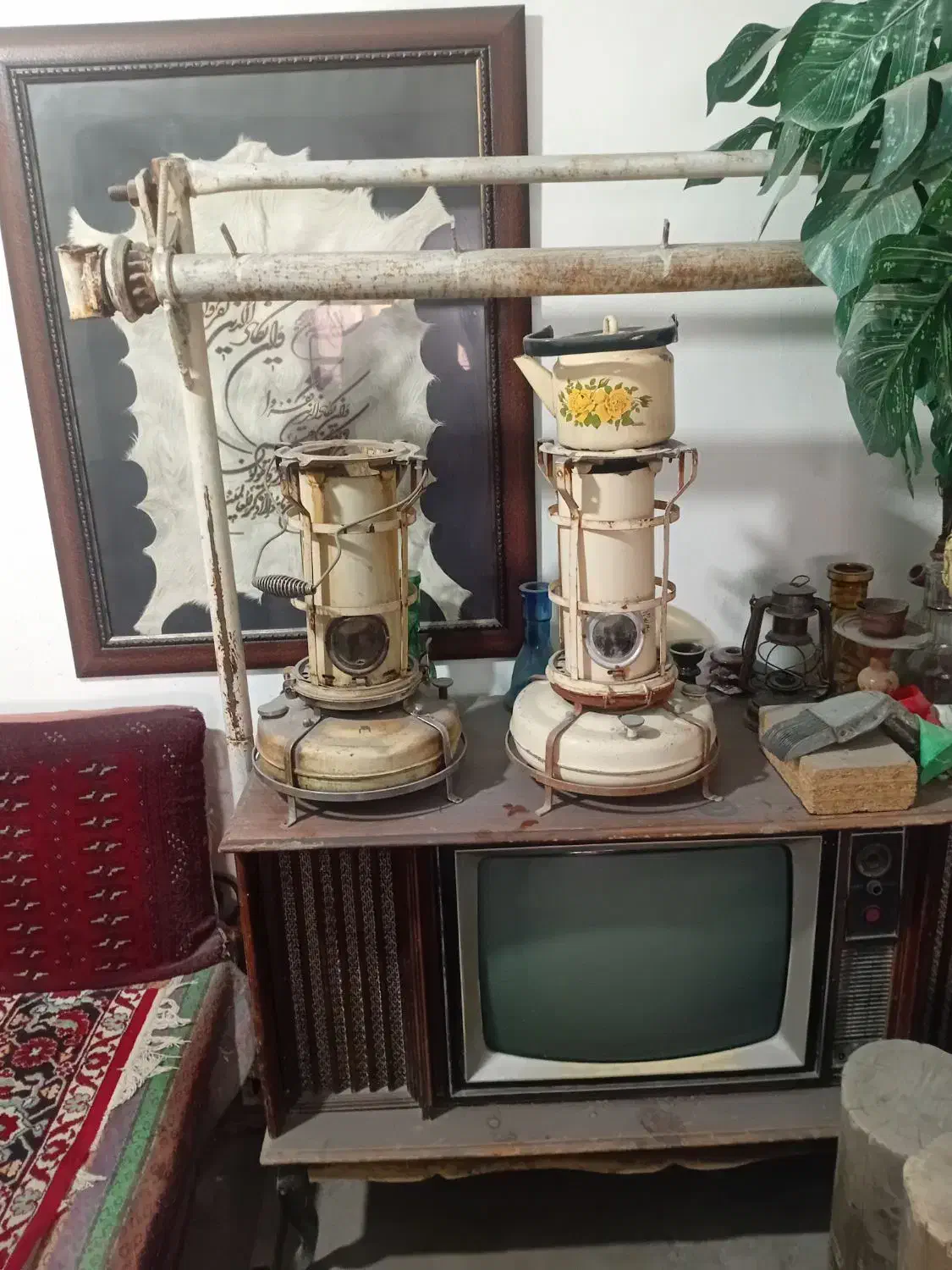 چراغ نفتی|لامپ و چراغ|بیرجند, |دیوار