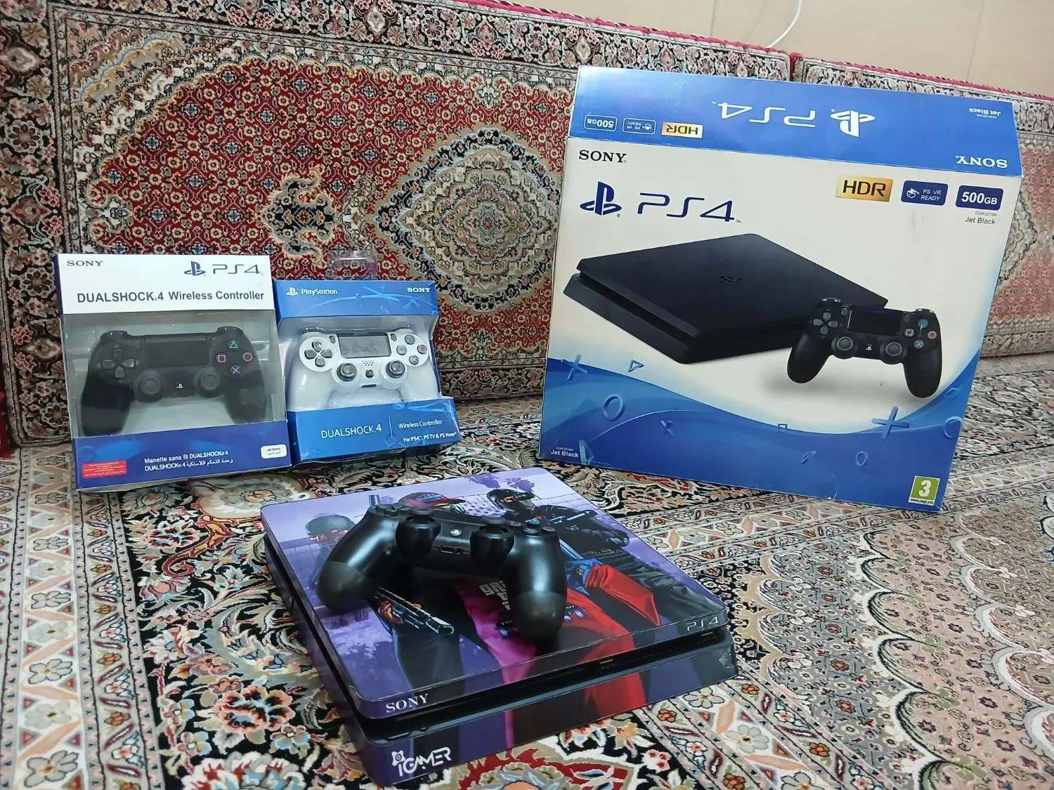 PS4 slim|کنسول، بازی ویدئویی و آنلاین|زنجان, |دیوار