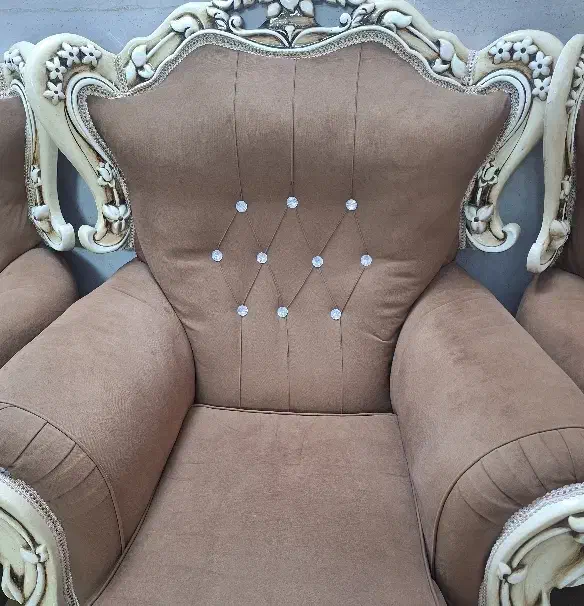 مبل هفت نفره با میز عسلی|مبلمان خانگی و میز عسلی|یزد, |دیوار