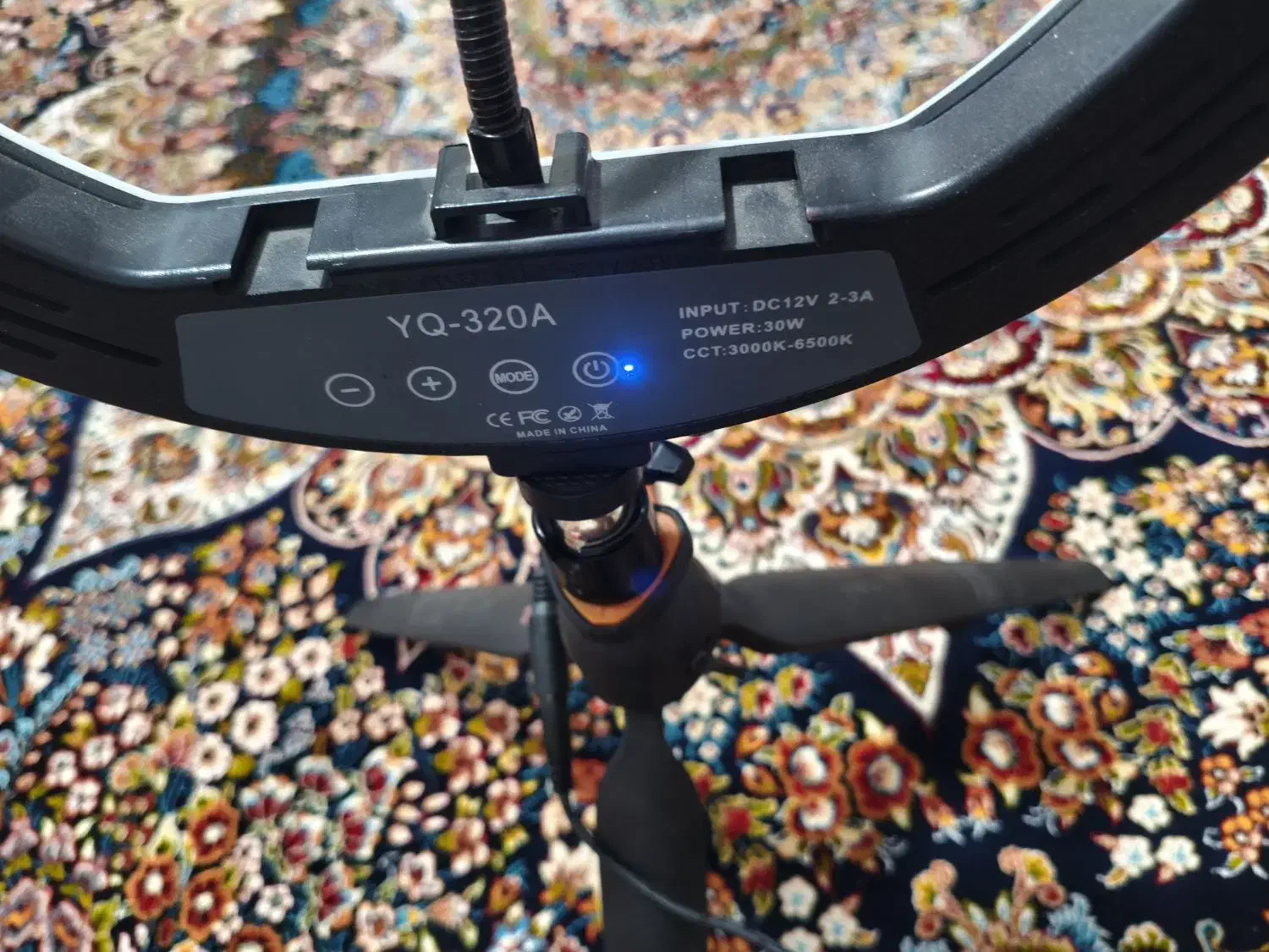 رینگ لایت ۱۲ اینچ|دوربین عکاسی و فیلمبرداری|بجنورد, |دیوار