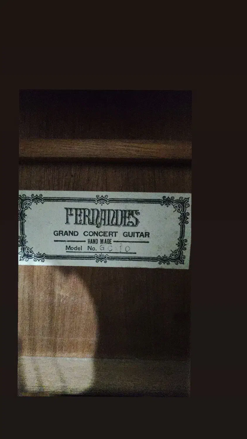 گیتار فرناندز cg 10 دستساز|گیتار، بیس، امپلیفایر|بندرعباس, |دیوار