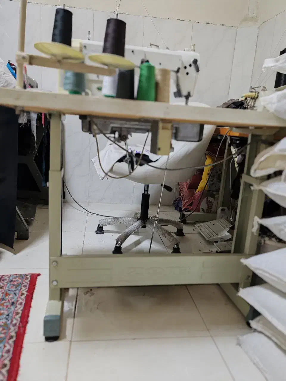 چرخ دینام سرخود زوجی در حدنو|چرخ خیاطی و ریسندگی|جوانرود, |دیوار