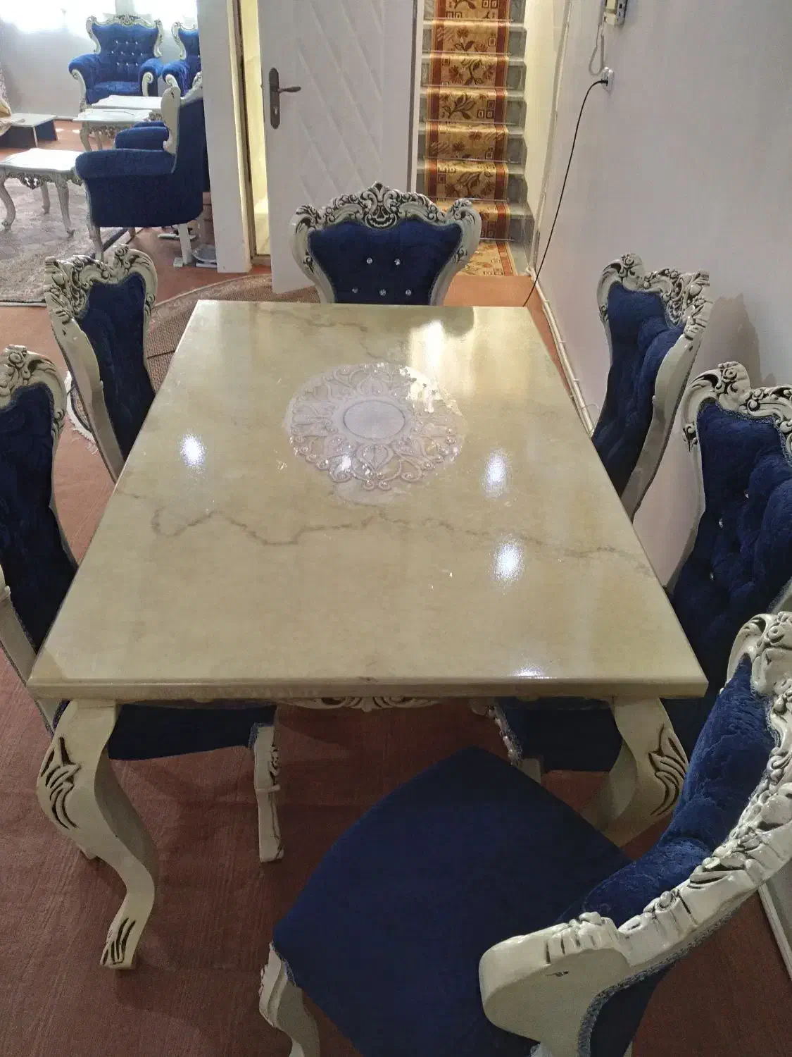 میز غذا خوری|مبلمان خانگی و میز عسلی|خوی, |دیوار