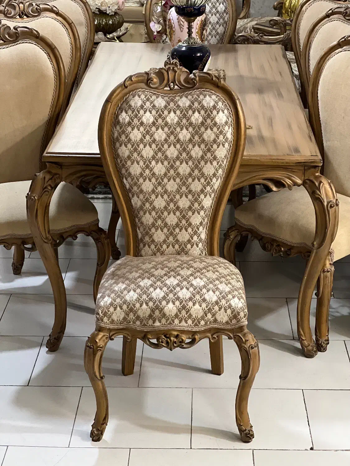 مبلمان استیل مبل سلطنتی مدرن با ناهارخوری در حد نو|مبلمان خانگی و میز عسلی|تهران, شمسآباد|دیوار