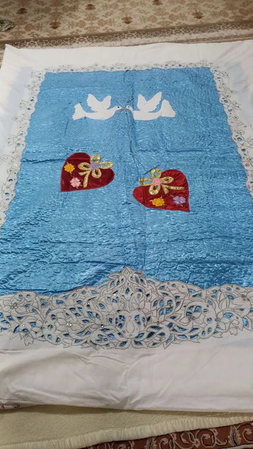 لحافت دونفره 1600|رختخواب، بالش، پتو|قوچان, |دیوار