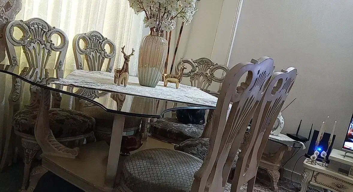 میز ناهارخوری ۴نفره|میز و صندلی غذاخوری|تهران, جوادیه تهرانپارس|دیوار