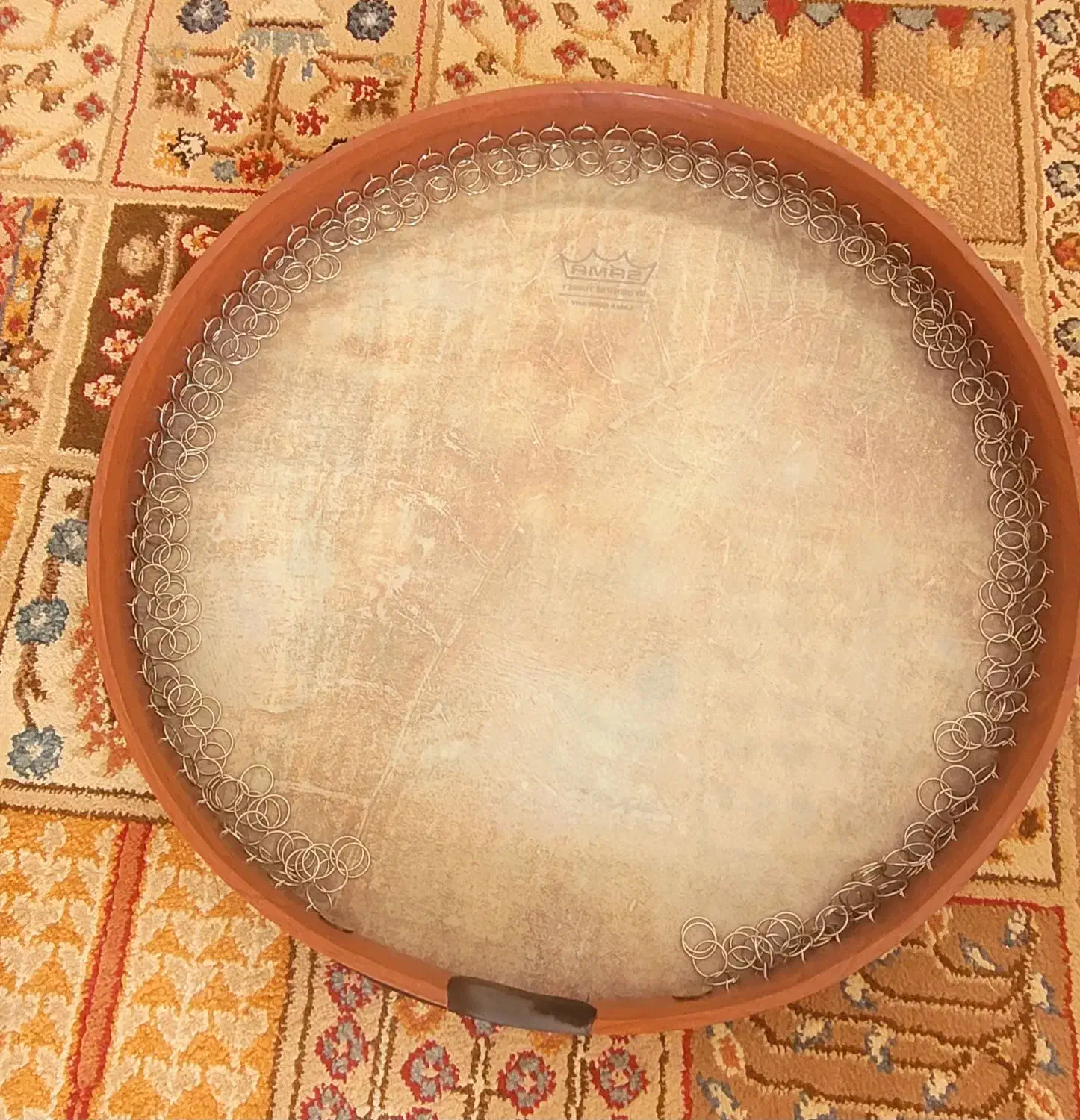 ساز دف|سازهای سنتی|گلپایگان, |دیوار