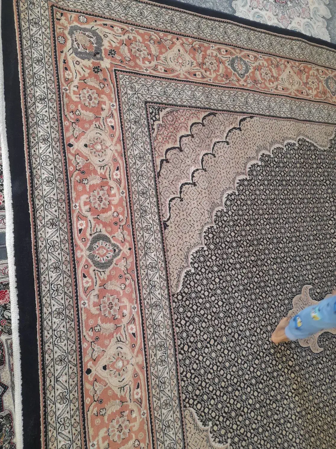 یک تخته فرش ۱۲متری مشهد|فرش|سجاس رود, |دیوار