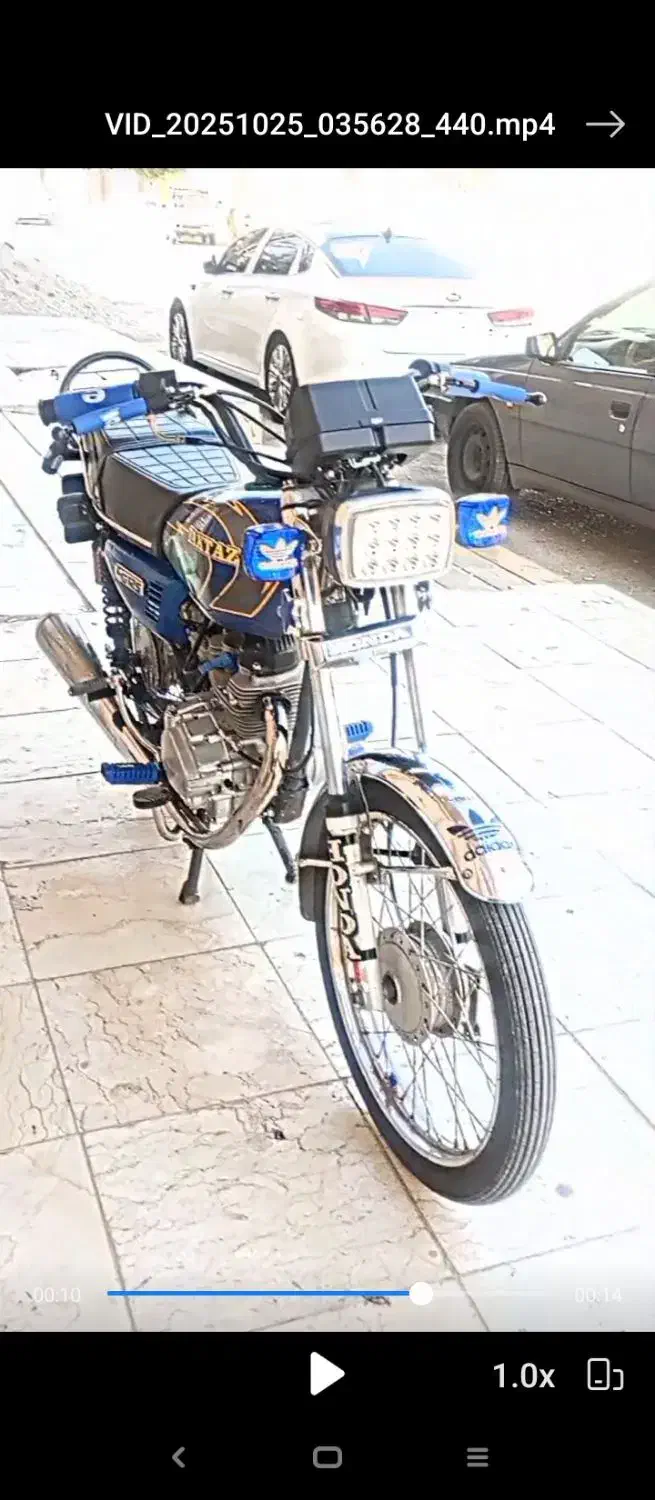 موتور هندا 125|موتورسیکلت|خرمشهر, |دیوار