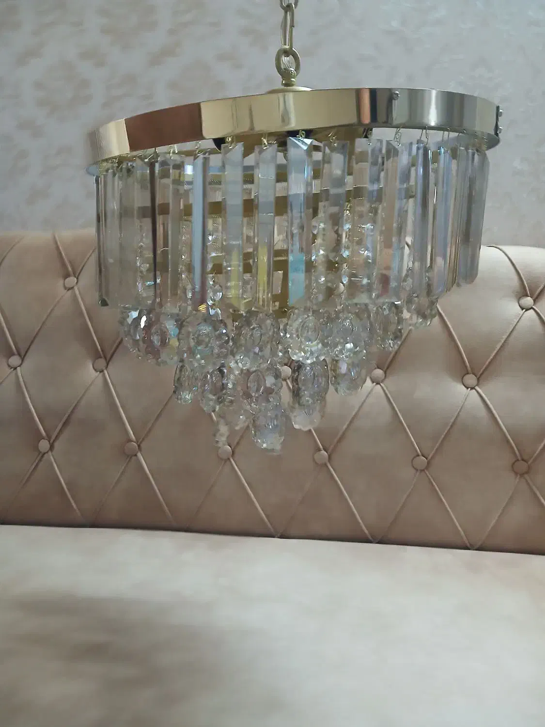 لوستر نو و بسیارشیک|لوستر و چراغ آویز|کرمان, |دیوار