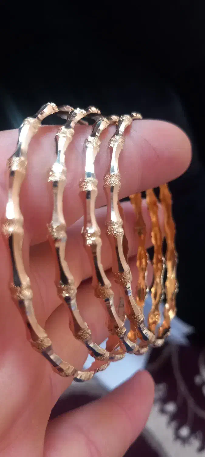 النگو استخوانی سایز۳ و انگشتر|جواهرات|دهدشت, |دیوار