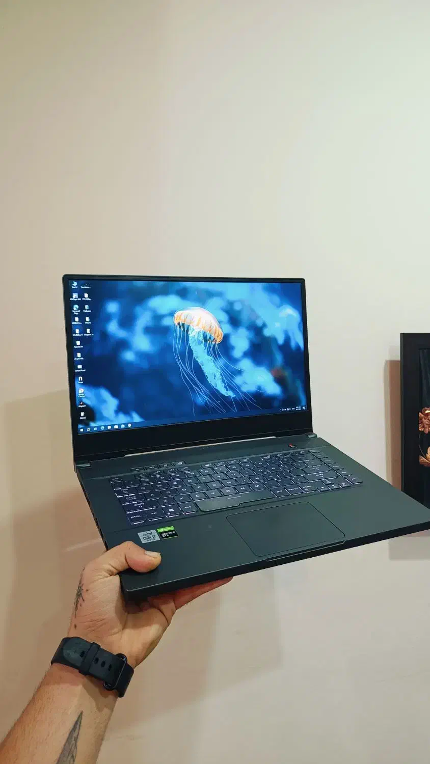 لپتاپ شیک Asus نسل 10. Core i7 + رم 16Gb حافظه 512|رایانه همراه|ارومیه, |دیوار