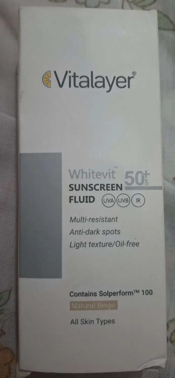 فلوئید ضدآفتاب زنگی ویتالیر|آرایشی، بهداشتی، درمانی|اهواز, کوی سعدی|دیوار