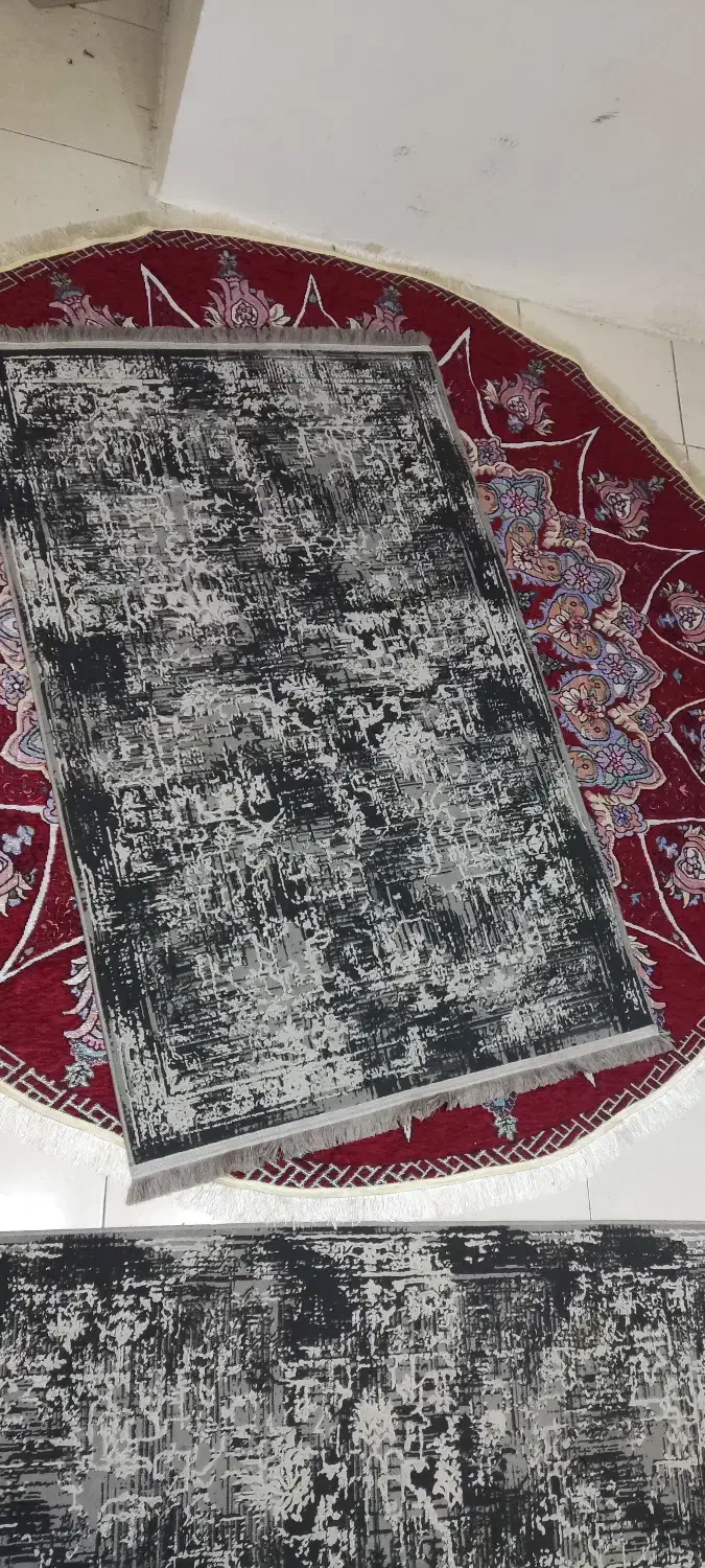دو عدد گلیم فرش|گلیم، جاجیم، گبه|پرند, فاز ۶|دیوار