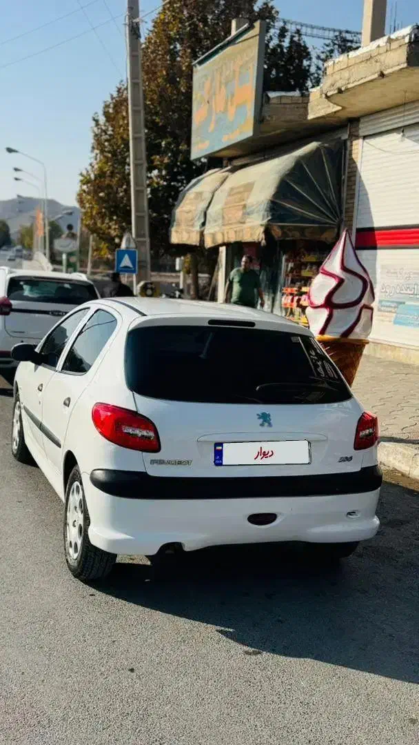 206تیپ 5 مدل96|خودرو سواری و وانت|پیر بکران, |دیوار