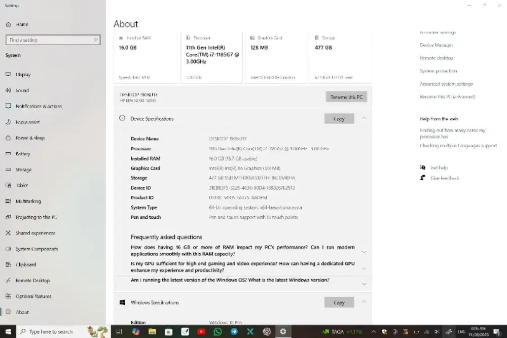 hp Elite x2 G8|رایانه همراه|مشهد, دانشجو|دیوار