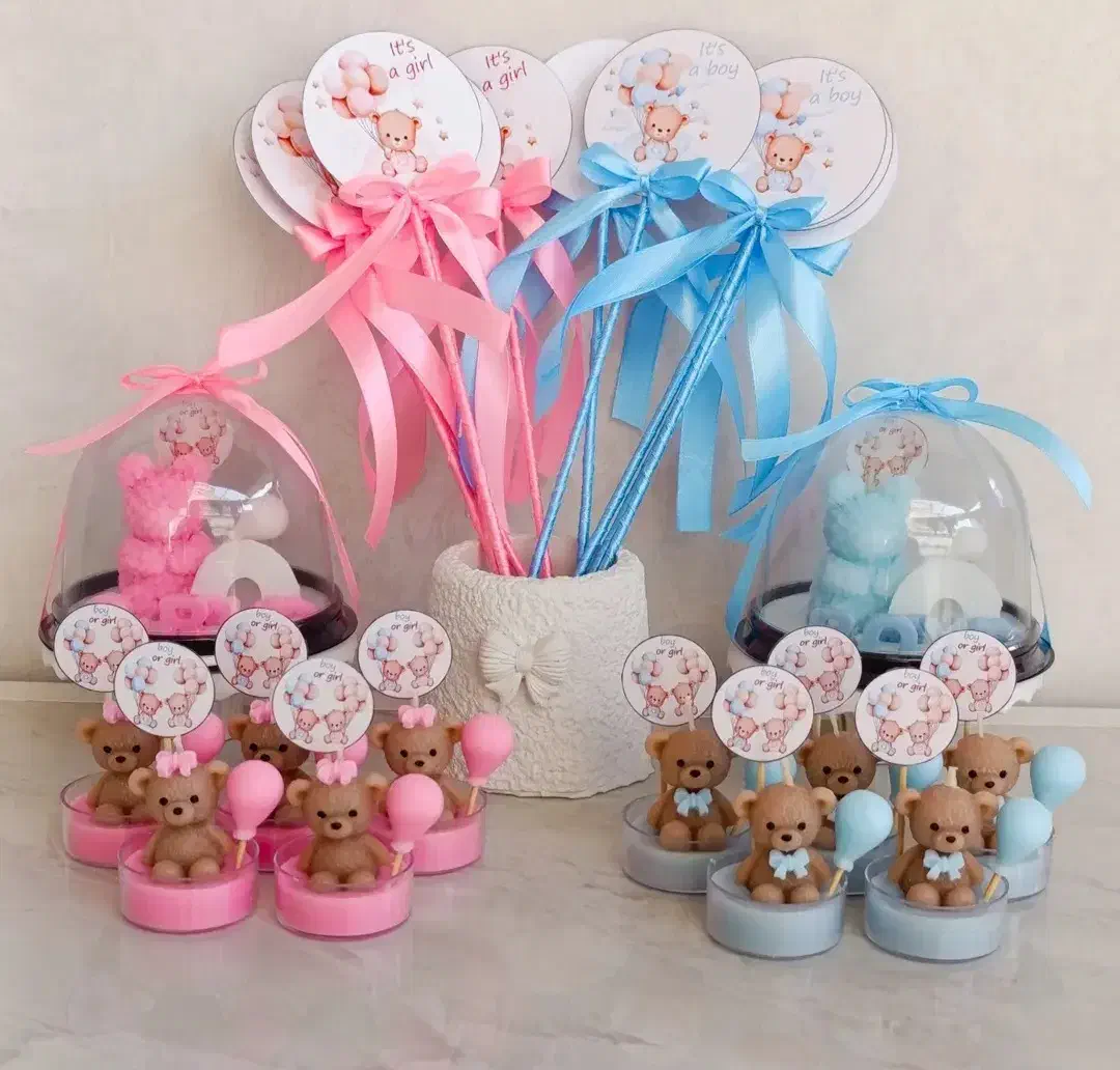 گیفت شمع تولد و تعیین جنسیت و جشن دندونی|صنایع دستی و سایر لوازم تزئینی|بندرلنگه, |دیوار