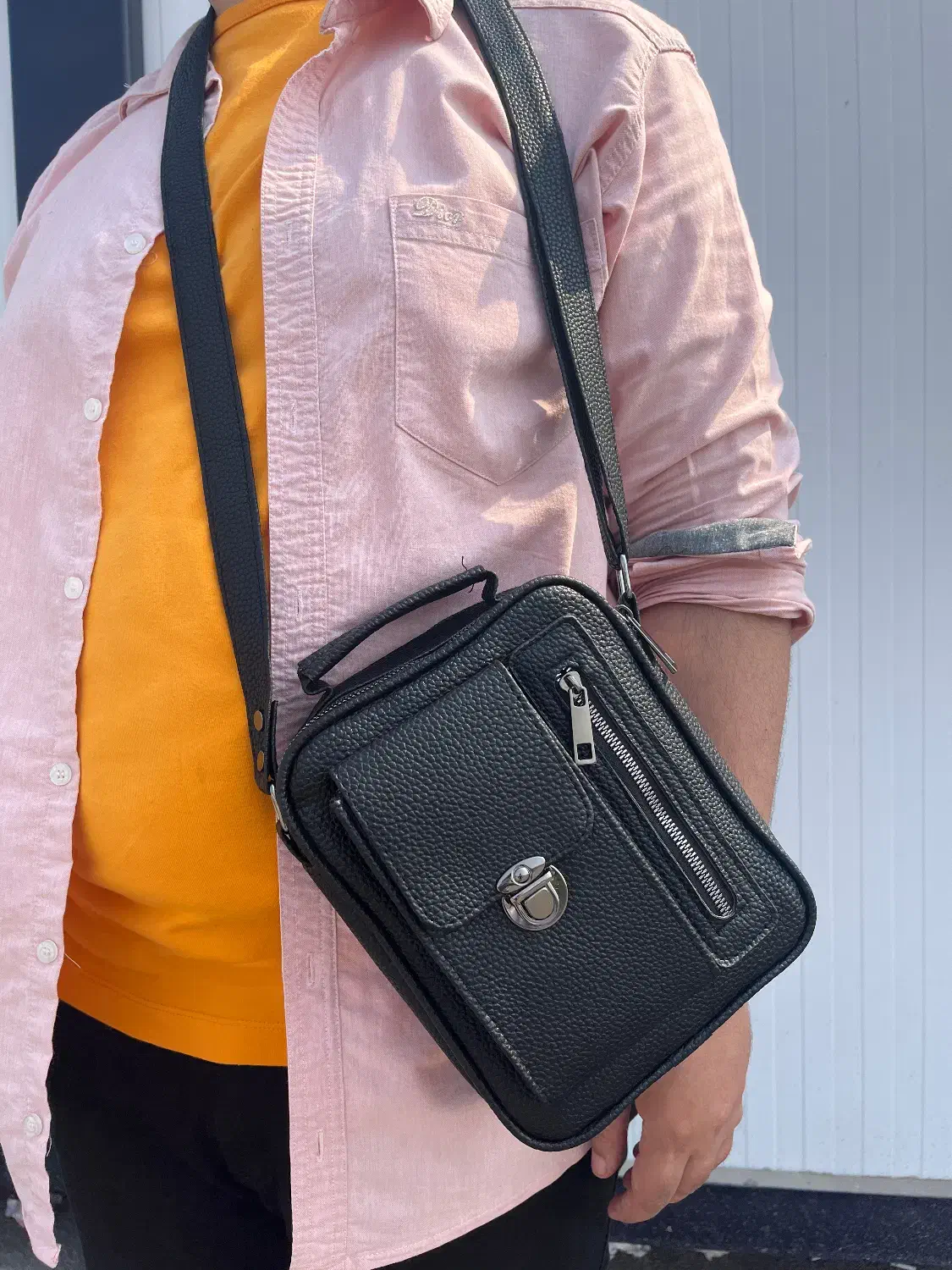 کیف رودوشی چرم مردانه|کیف، کفش، کمربند|بندرعباس, |دیوار