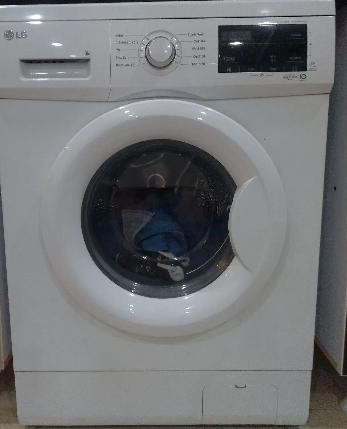 لباسشوی تمام اتوماتیک الجی|ماشین لباسشویی و خشککن لباس|بندر دیر, |دیوار