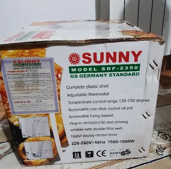 سرخ کن نو|اجاق گاز و لوازم برقی پختوپز|رشت, کوی مهر|دیوار