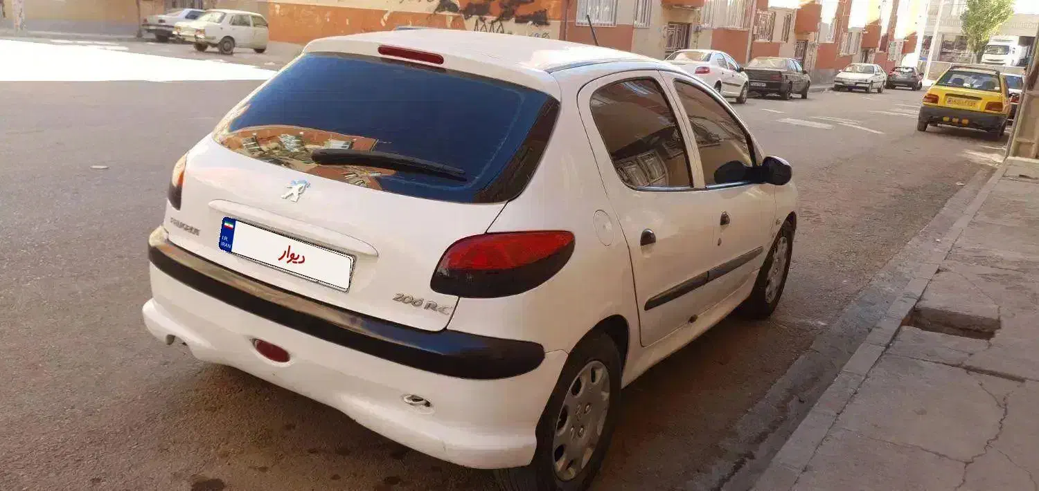 206 تیپ 2 مدل 91(TU3)|خودرو سواری و وانت|سنندج, |دیوار