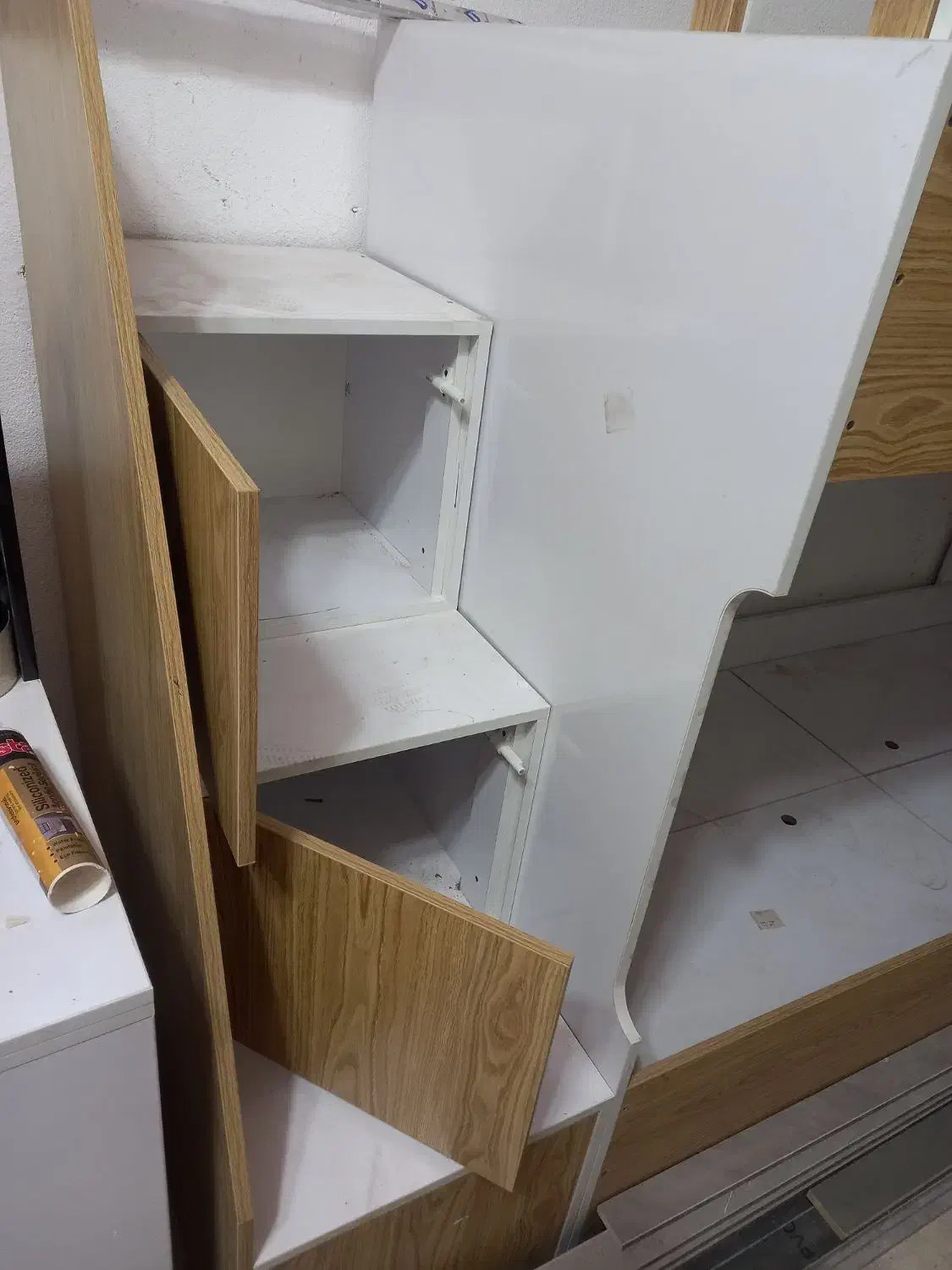 تخت خواب دوطبقه باکس دار|تخت و سرویس خواب|حاجی آباد, |دیوار