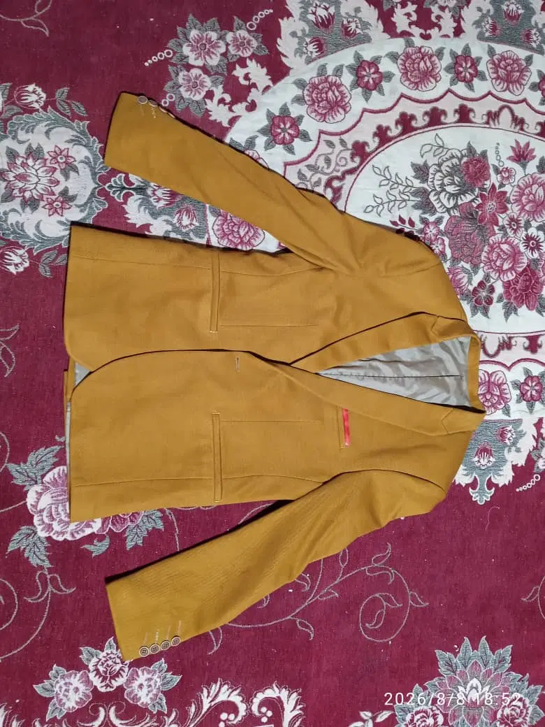 کت زرد|لباس|بند زرک, |دیوار