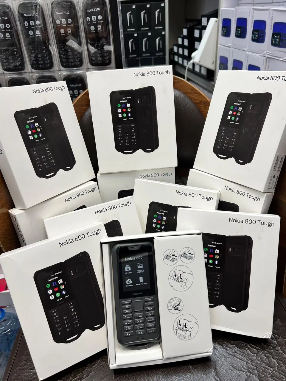 گوشی ساده ضد ضربه Nokia 800 Tough آکبند با ضمانت|موبایل|تهران, شیخ هادی|دیوار