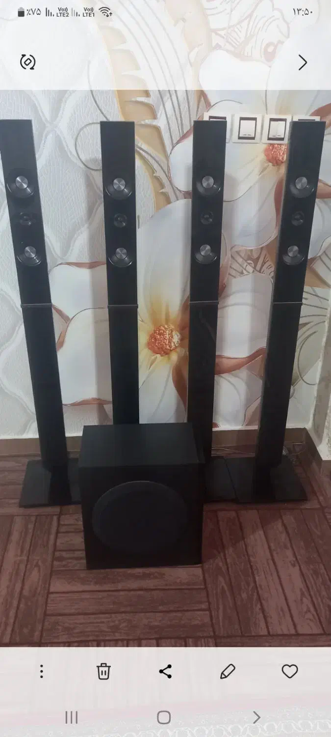 اسپیکرخانگی|سیستم صوتی خانگی|اردبیل, |دیوار