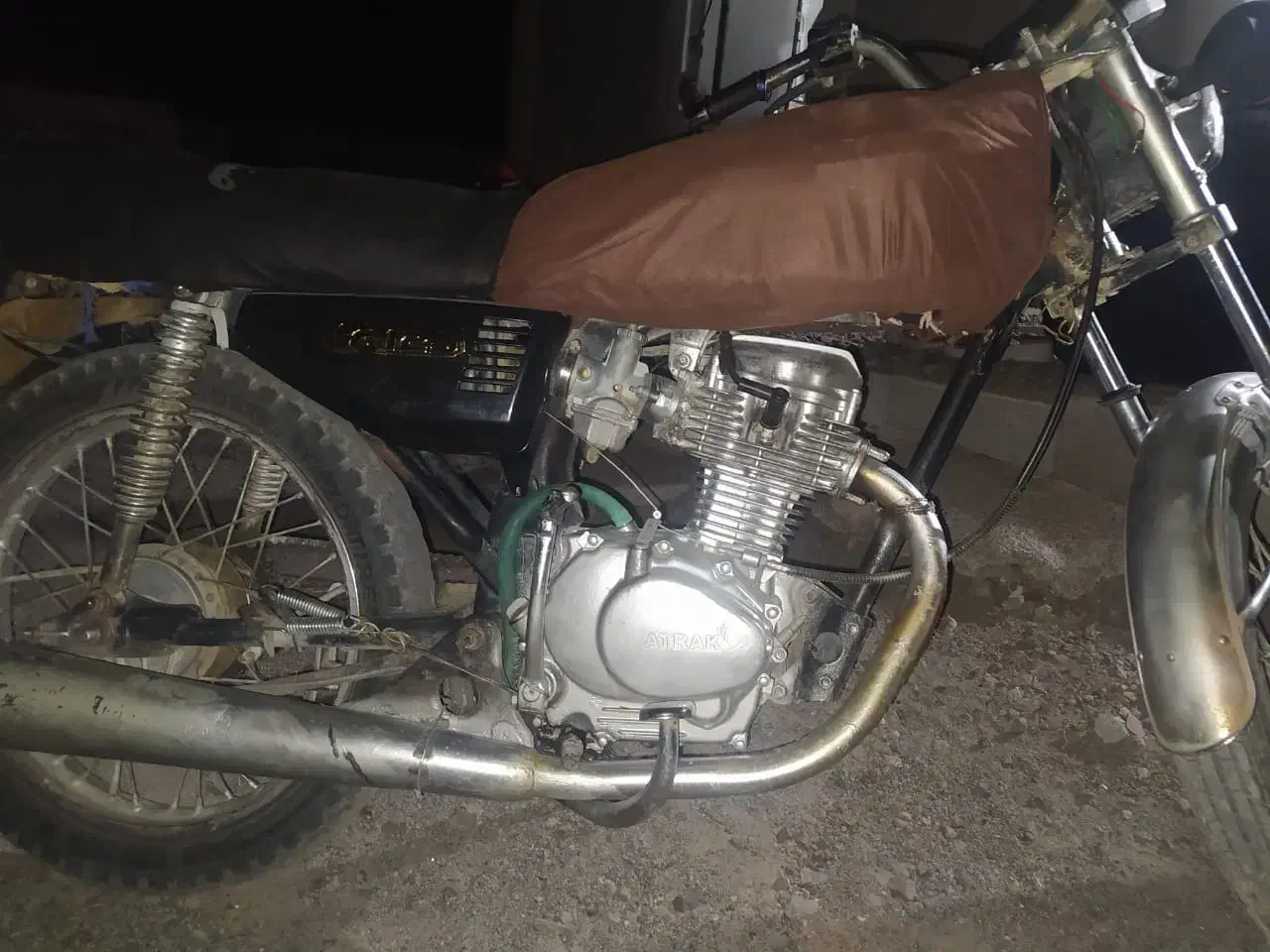 موتور|موتورسیکلت|کهنوج, |دیوار