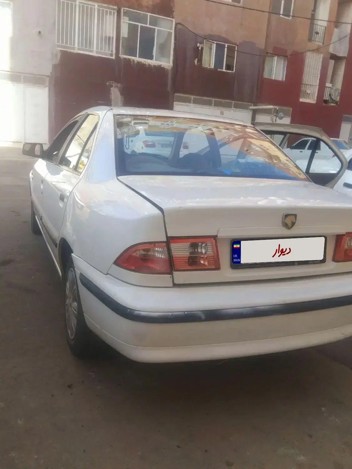 فروش خودرو سمند سفید یخچالی|خودرو سواری و وانت|آستارا, |دیوار