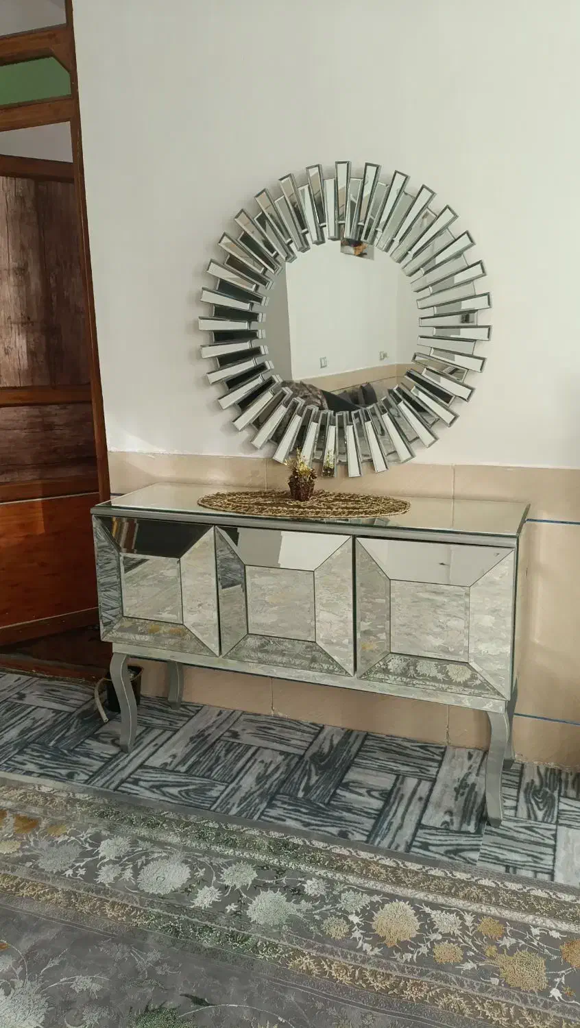 اینه کنسول آینه ای|بوفه، ویترین، کنسول|لردگان, |دیوار