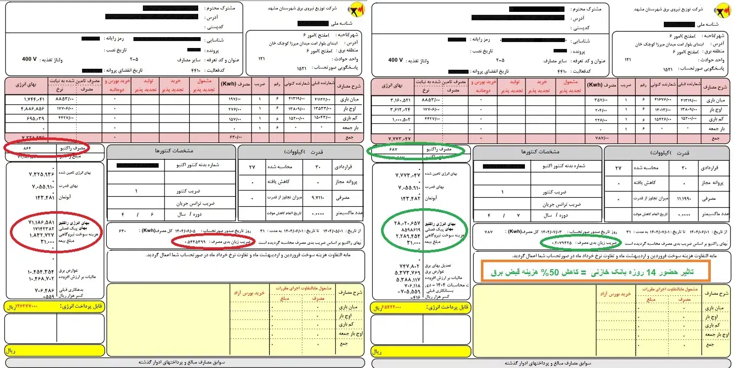 بهینه‌سازی تاسیسات الکتریکی (جرایم قبض برق)|خدمات پیشه و مهارت|مشهد, شهرک صنعتی توس|دیوار