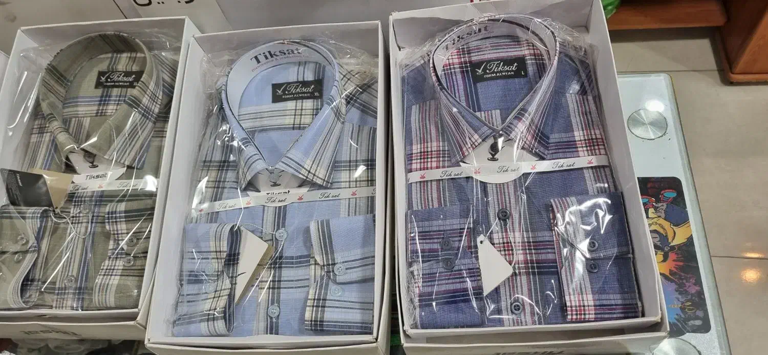 پیراهن مردونه جعبه ای|لباس|قرچک, زیبا شهر|دیوار