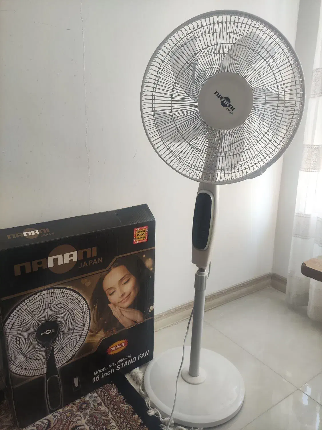 پنکه ایستاده nanani|پنکه و تصفیهکنندهٔ هوا|جوانرود, |دیوار