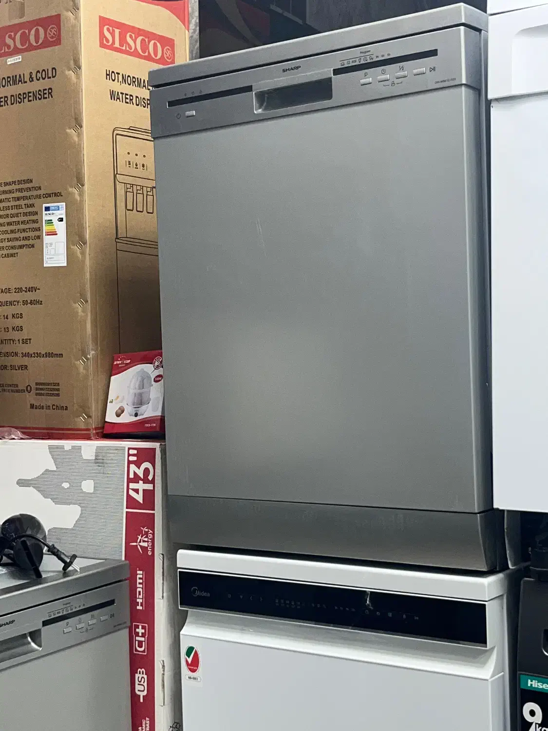 ماشین ظرفشویی شارپ ژاپن ۱۴نفره|ماشین ظرفشویی|خرمشهر, |دیوار