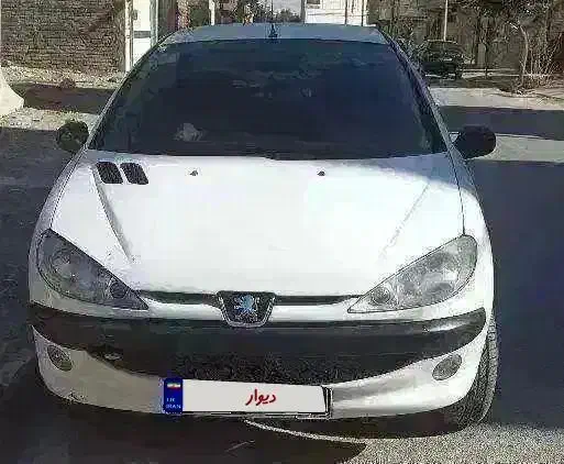 پژو ۲۰۶ مدل ۱۳۸۸ بیرنگ اقساطی|خودرو سواری و وانت|مشهد, پنجتن|دیوار