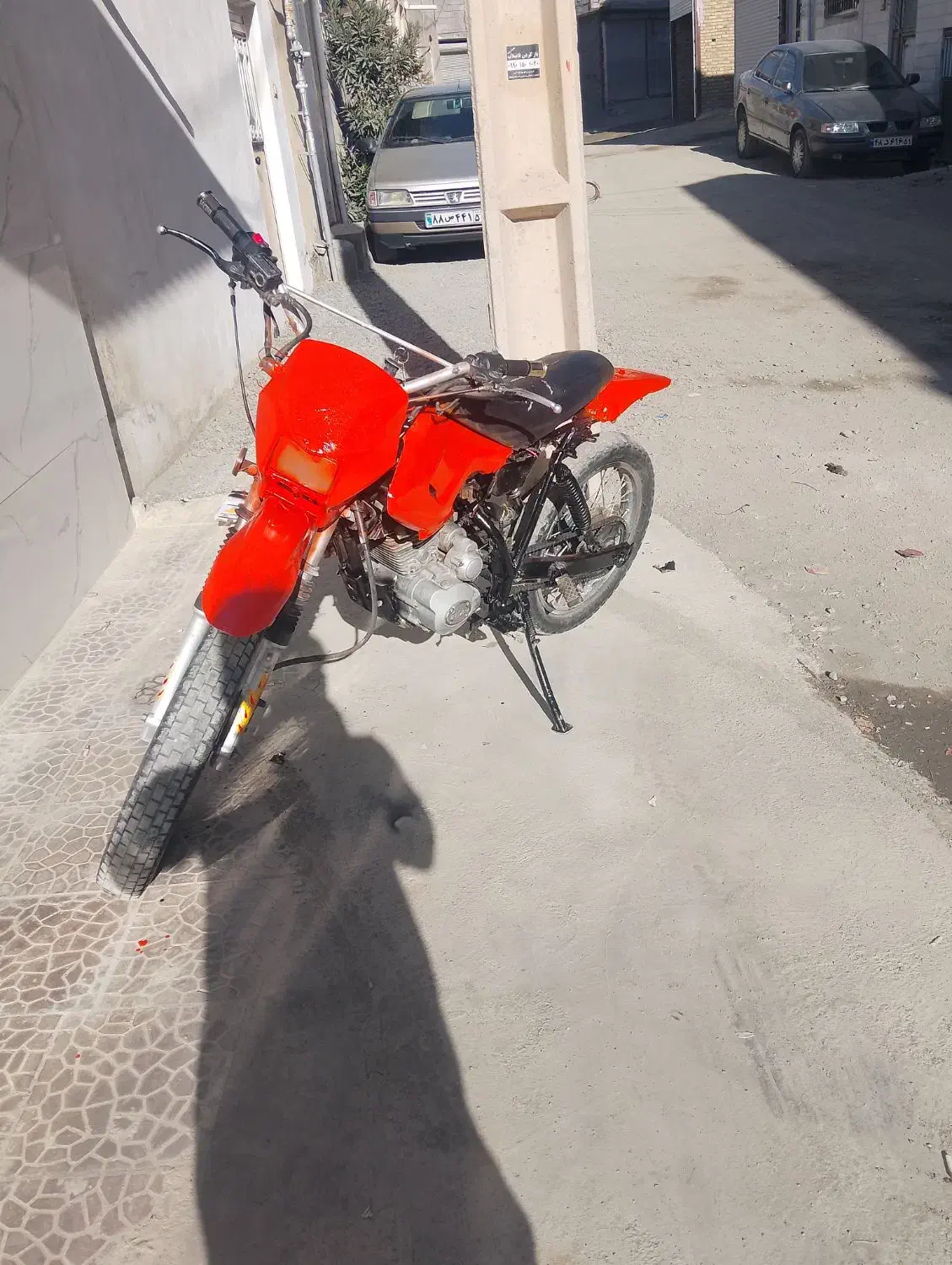 موتور مزایده دوعدد|موتورسیکلت|سنندج, |دیوار
