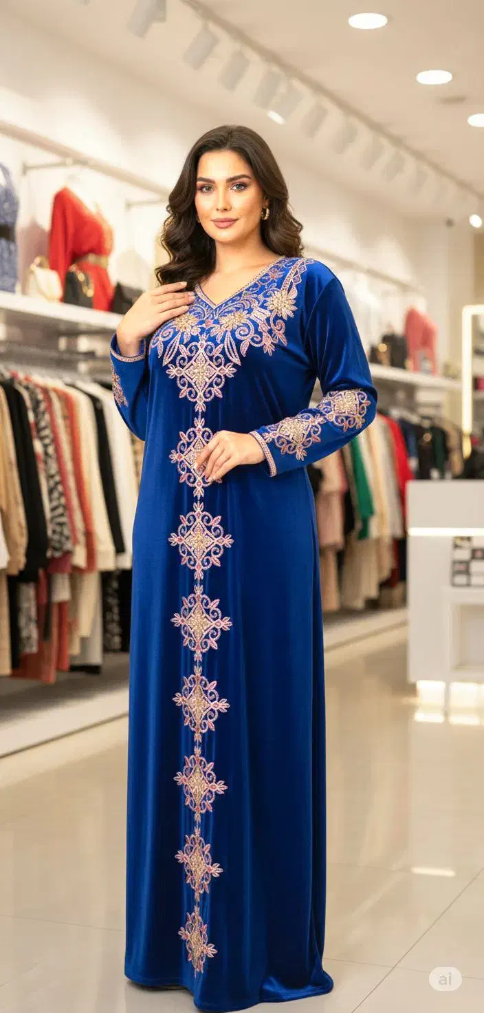 ماکسی مخمل گلدوزی شده وپارچه کریشه|لباس|اهواز, کیانشهر|دیوار