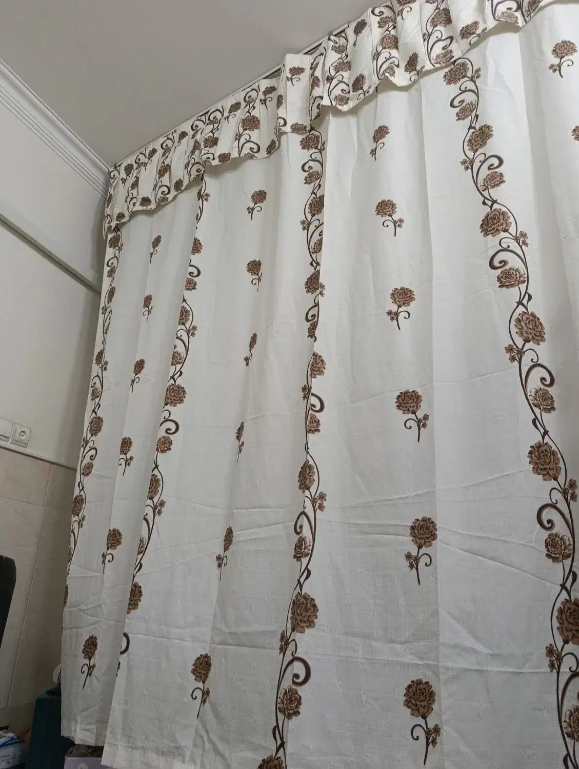 پرده در حد نو|پرده، رانر، رومیزی|قم, زند آباد|دیوار