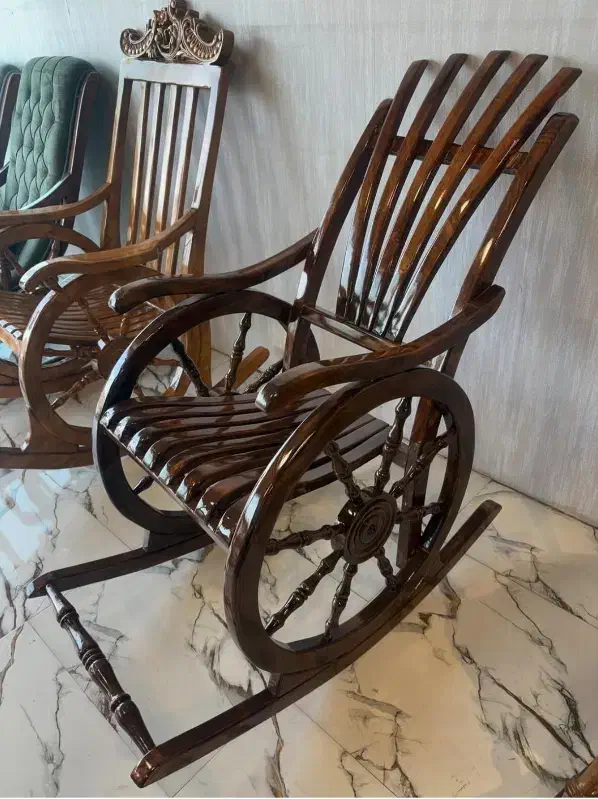 صندلی راک چوب توسکا|صندلی و نیمکت|چهاردانگه (تهران), |دیوار