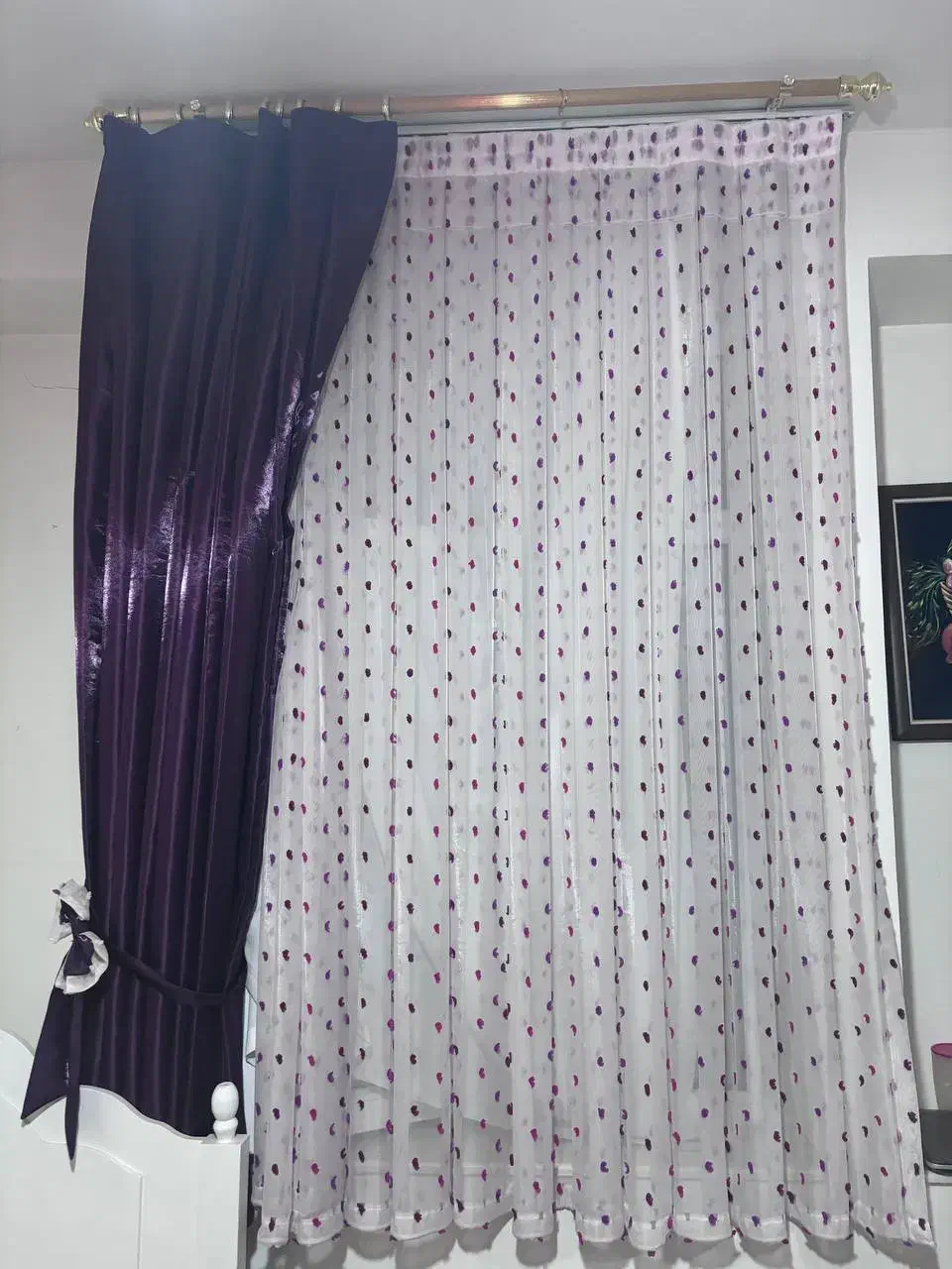 سه عدد پرده‌|پرده، رانر، رومیزی|مهاجران, |دیوار