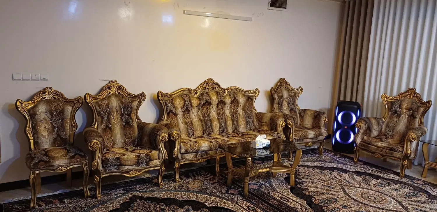 مبل سلطنتی|مبلمان خانگی و میز عسلی|تهران, بلورسازی|دیوار
