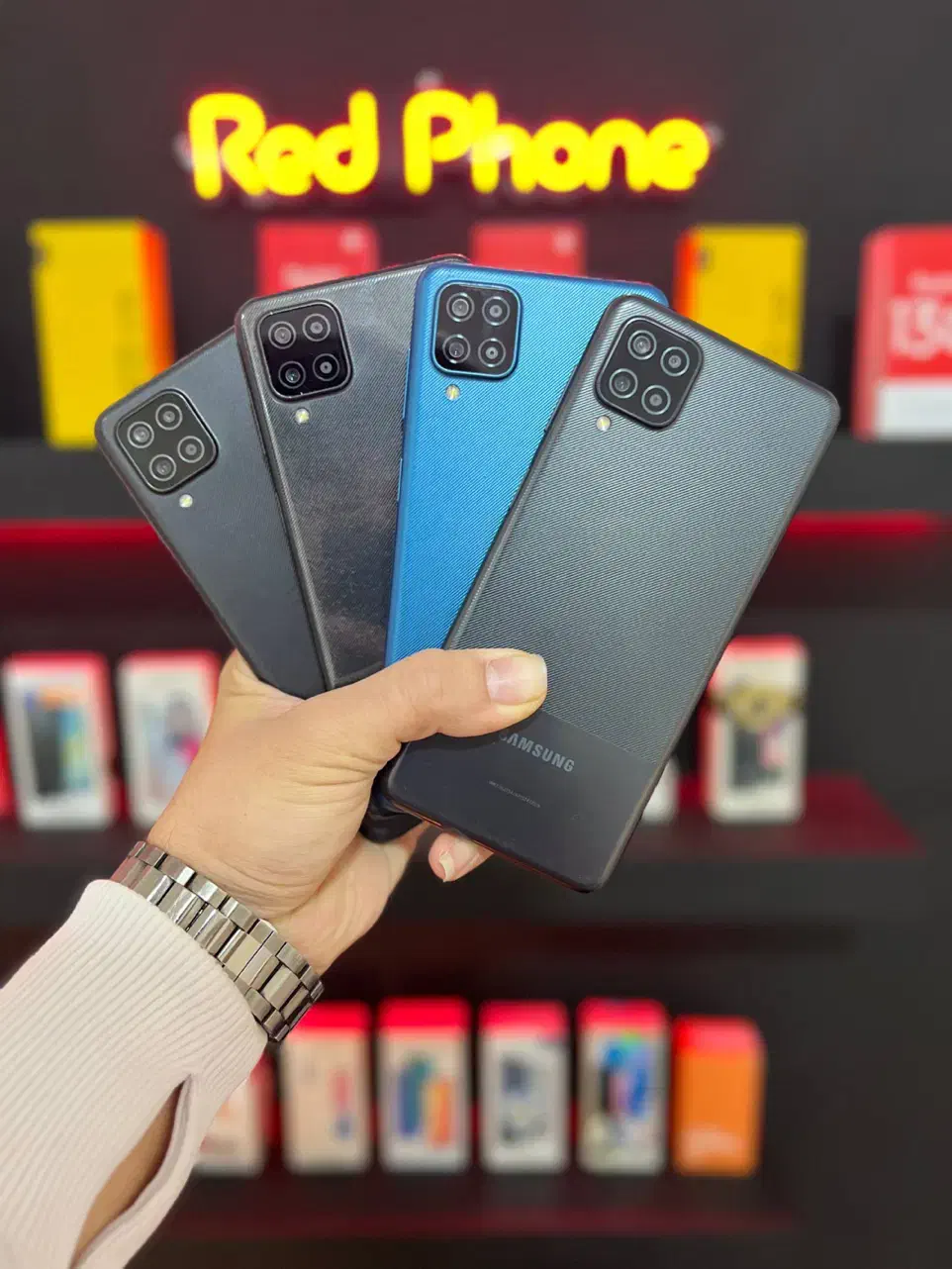 سامسونگ A12 حافظه ۱۲۸ گیگ رام ۶ با مهلت تست|موبایل|رشت, سلیمانداراب|دیوار